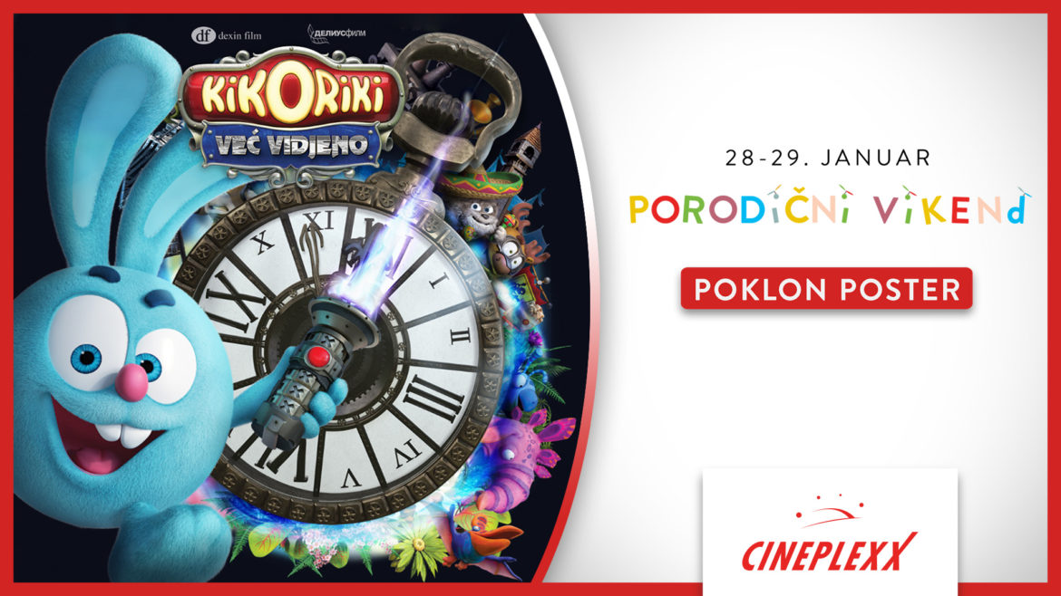 Porodični vikend u Cineplexx bioskopima