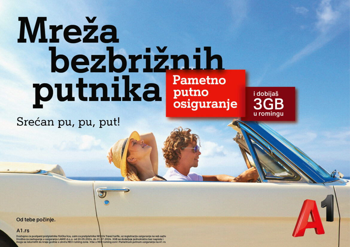 A1 Srbija Širi se mreža bezbrižnih putnika