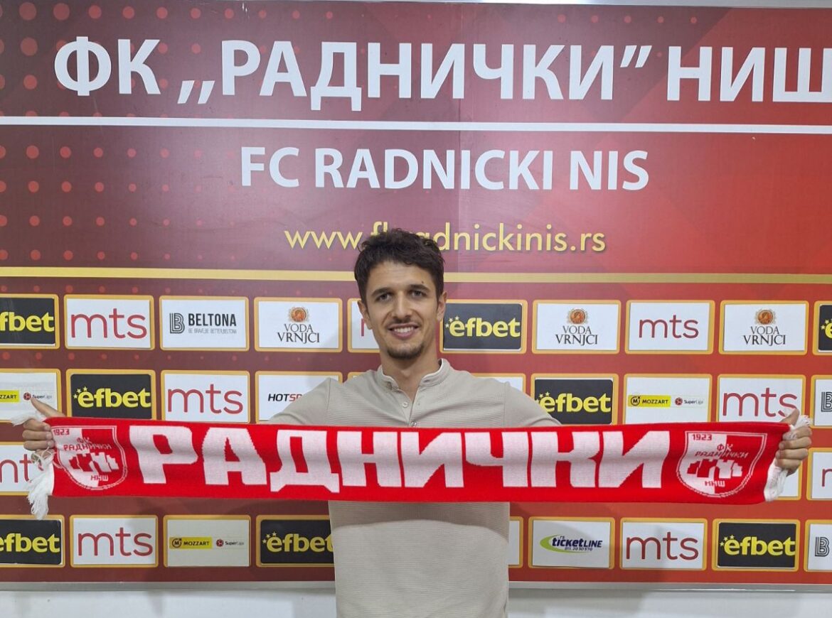 Radivoj Bosić fudbaler FK Radnicki