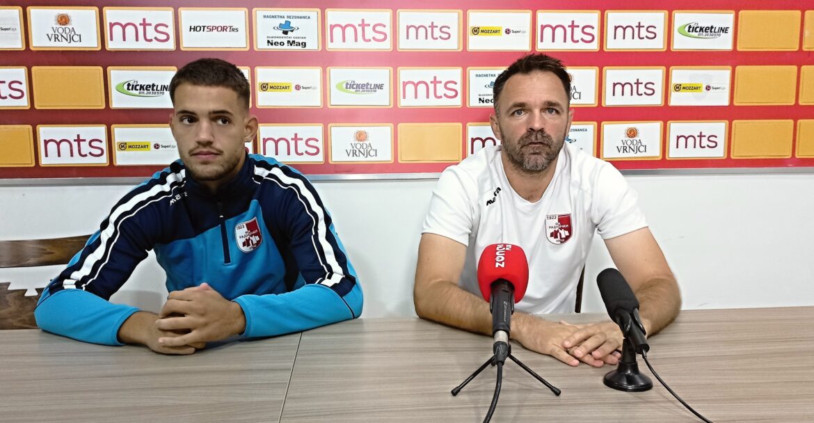 FK Radnicki Nis Dusan Pavlovic i Nikola Drincic
