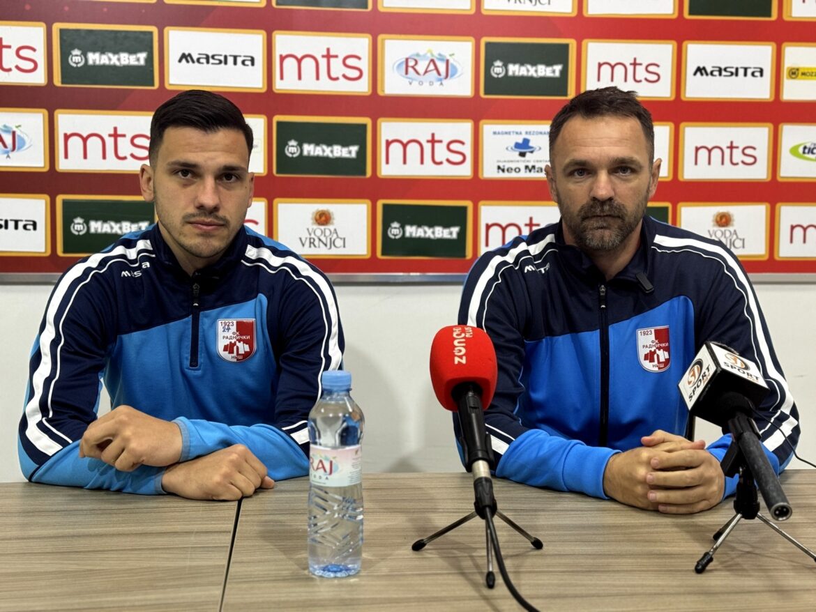 Andreja Stojanovic i Nikola Drincic Fudbalski klub Radnički Niš