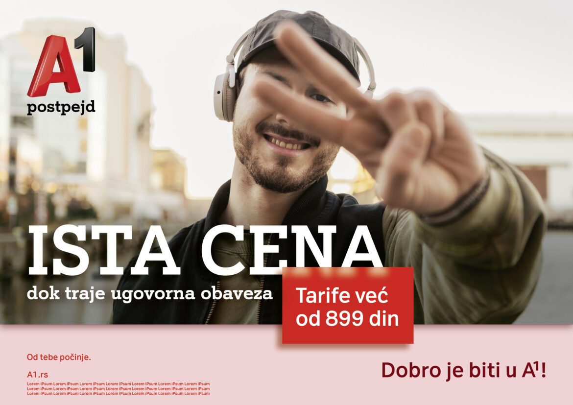 U A1 Srbija ista cena tokom cele ugovorne obaveze (2)